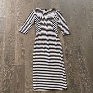 Zara striped dress